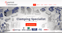 Desktop Screenshot of clampingtechnology.co.za